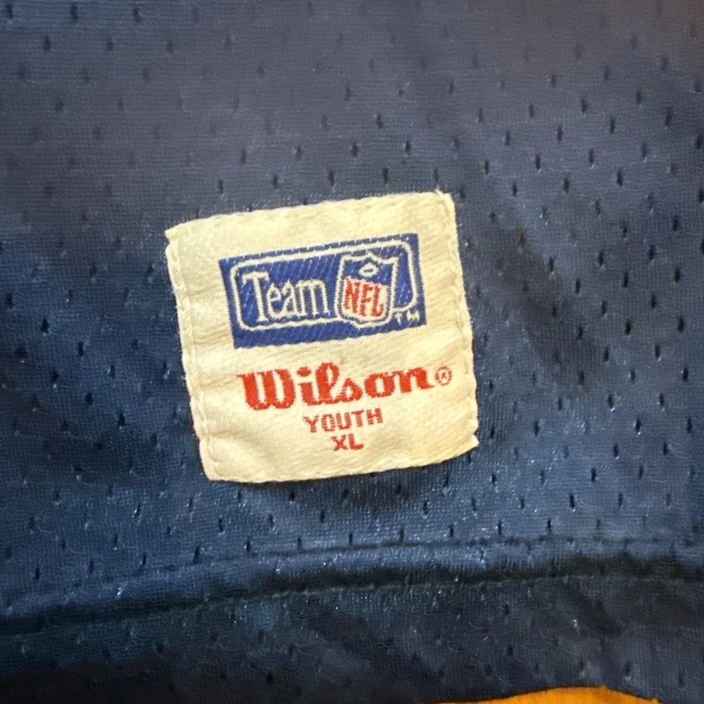 Vintage #8 Troy Aikman Dallas Cowboys football jersey Wilson Youth XL